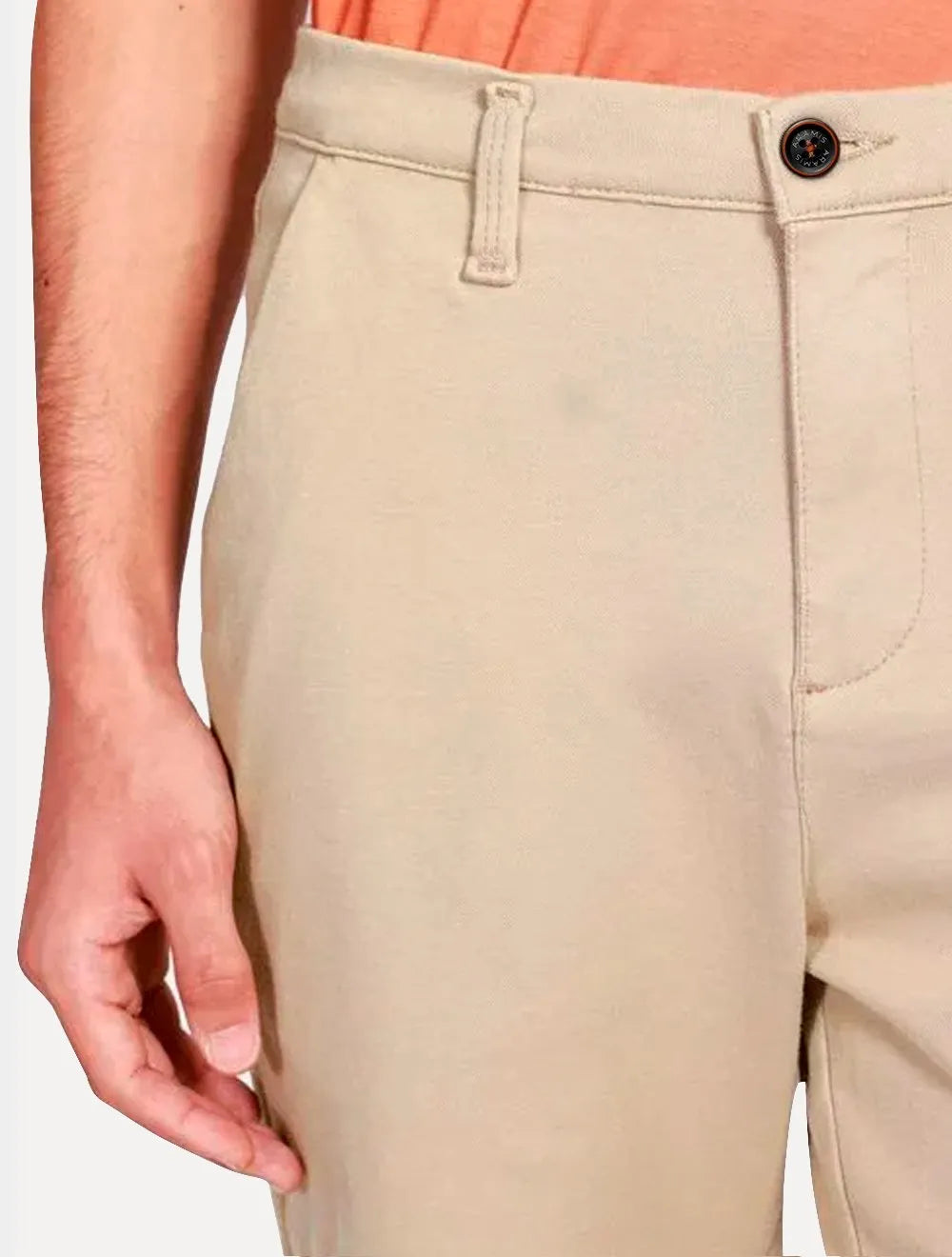 Bermuda Aramis Masculina Chino Cotton Sarja Tag Areia