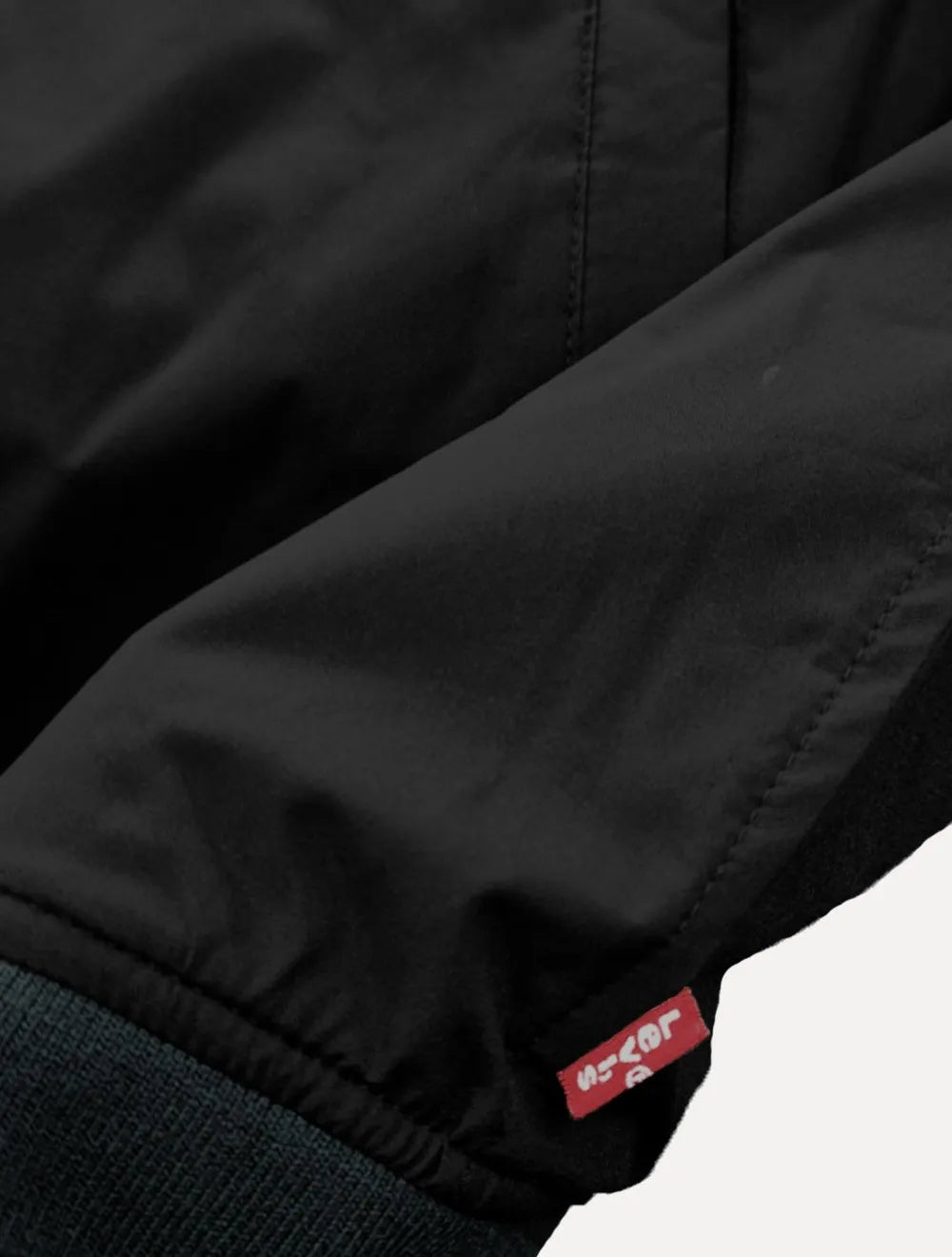 Jaqueta Levis Masculina Corta Vento Bomber Jacket Preta