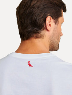 Camiseta Reserva Masculina Regular Pica-pau Meme Branca