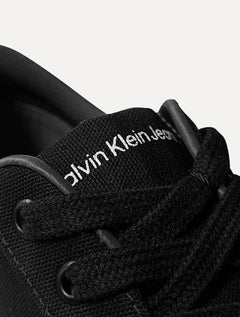 Tênis Calvin Klein Jeans Masculino Lona Rubber Preto
