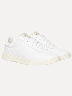 Tênis Empório Armani Masculino Couro Liso Branco