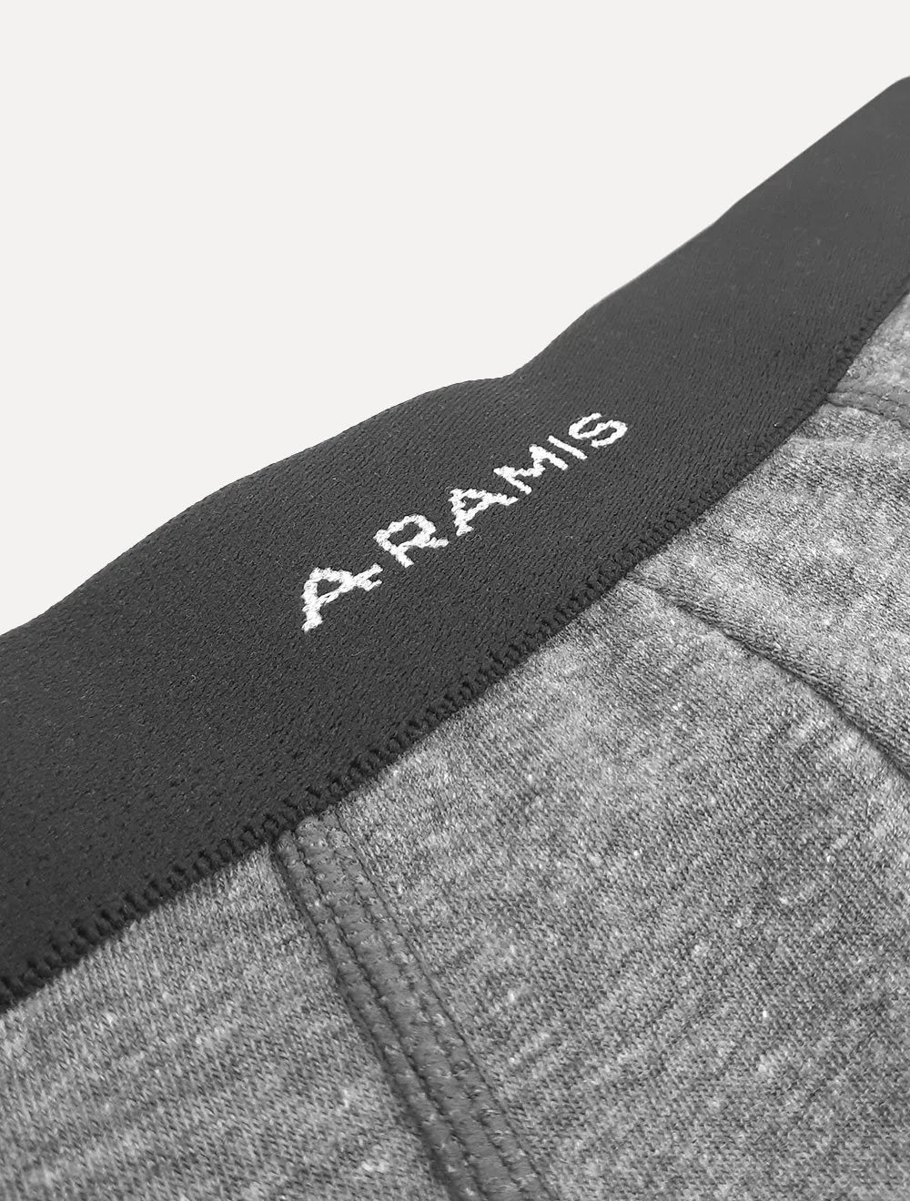 Cuecas Aramis Boxer Cotton Mescla/ Preta/ Branca Pack 3UN