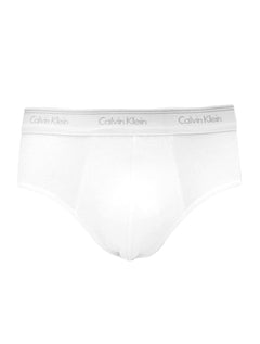 Cueca Calvin Klein Brief C11.01 BR00 Cotton Stretch Classic Branca Pack 2UN