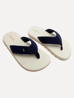 Chinelo Reserva Masculino RSV Deck 2.0 Khaki Detail Azul Marinho