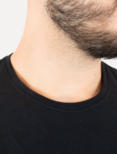Camiseta Calvin Klein Masculina Piquet Orgânico Cotton Preta