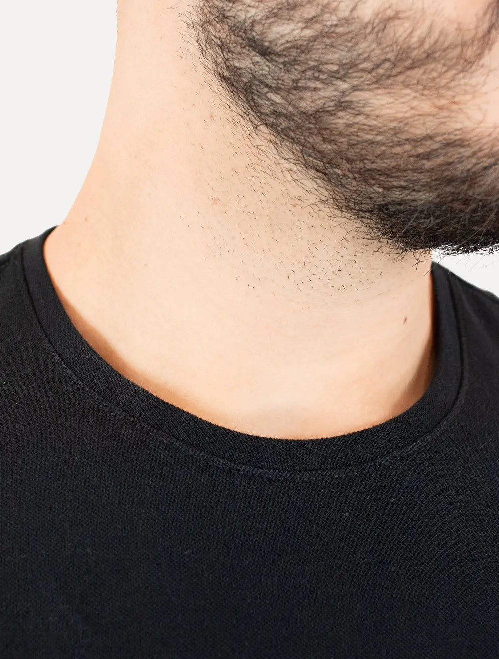 Camiseta Calvin Klein Masculina Piquet Orgânico Cotton Preta