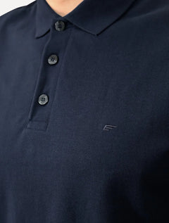 Polo Ellus Masculina Piquet Classic Easa Marinho