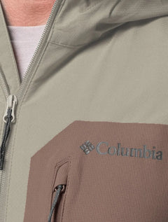 Jaqueta Columbia Masculina Ascender Softshell City Marrom/Caqui