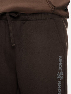 Calça John John Moletom Masculina New Basic Marrom Médio