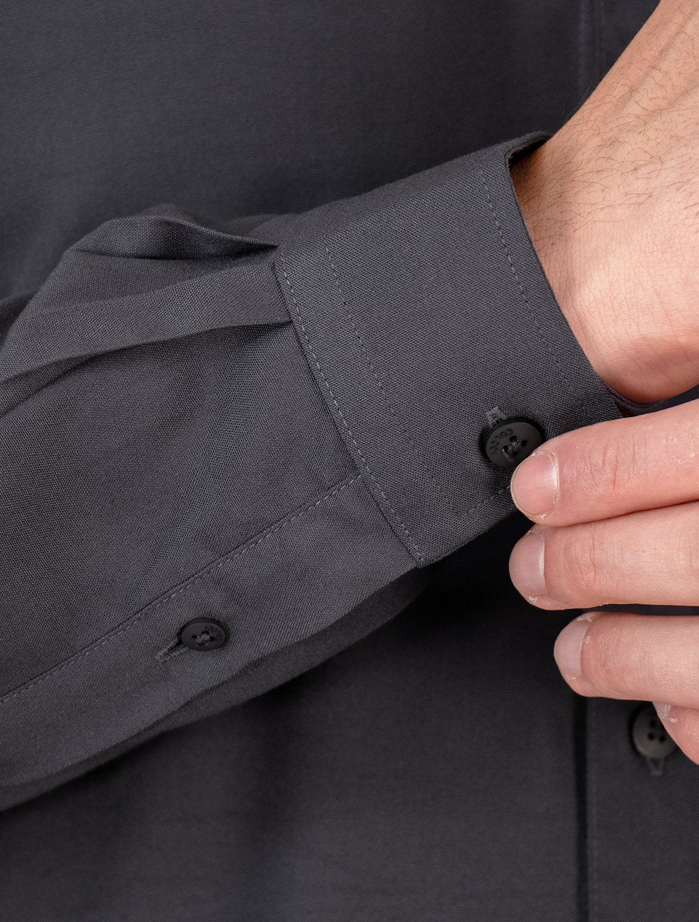 Camisa Colcci Masculina Relax Logo Grafite