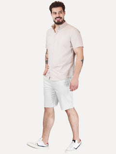 Bermuda Tommy Hilfiger Masculina Sarja Brooklyn Short Branca