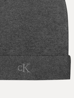 Gorro/Touca Calvin Klein Jeans Masculino Bordado Chumbo