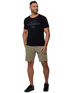 Bermuda Guess Masculina Chino Stretch Cáqui
