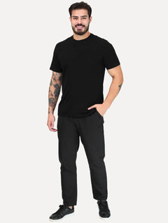 Calça Dixen Masculina Adaptive com Regulagem no Cós Preta