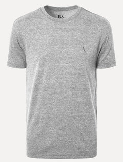 Camiseta Reserva Masculina Lisa Back Woodpecker Cinza Mescla