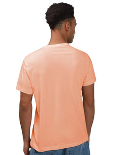 Camiseta Aeropostale Embroidered Navy Logo NYC A87 Laranja Claro