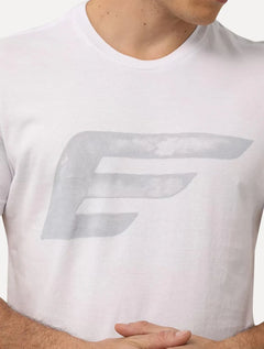 Camiseta Ellus Masculina Cotton Fine Maxi Easa Classic Branca