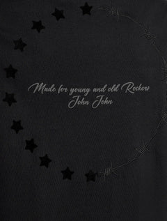 Camiseta John John Masculina Relaxed Fit Cosmic Cages Preto