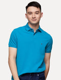 Polo Tommy Hilfiger Regular Piquet 1985 Surf Azul Bondi