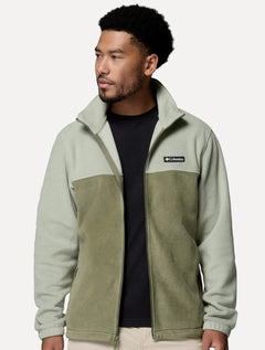 Jaqueta Columbia Masculina Fleece Steens Mountain Full Zip Verde/Verde Claro