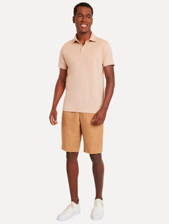 Polo Aramis Masculina Piquet Fresh Touch Cáqui
