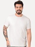Camiseta Calvin Klein Jeans Masculina Soft CK Logo Off-White