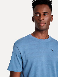Camiseta Reserva Masculina Listra Aragem Maq Azul Jeans