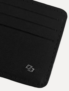 Carteira Colcci Masculina Porta Cartão Couro Carimbo Duplo Preta
