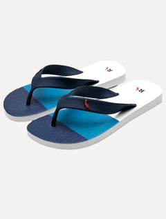 Chinelo Reserva Masculino Trancoso Classic White/Navy Branco