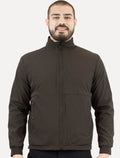 Jaqueta Aramis Masculina Nylon Dupla Face Dark Brown Liquid Repeller Preta