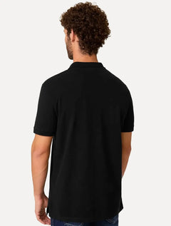 Kit Camiseta e Polo Piquet Dudalina Masculina Pretas