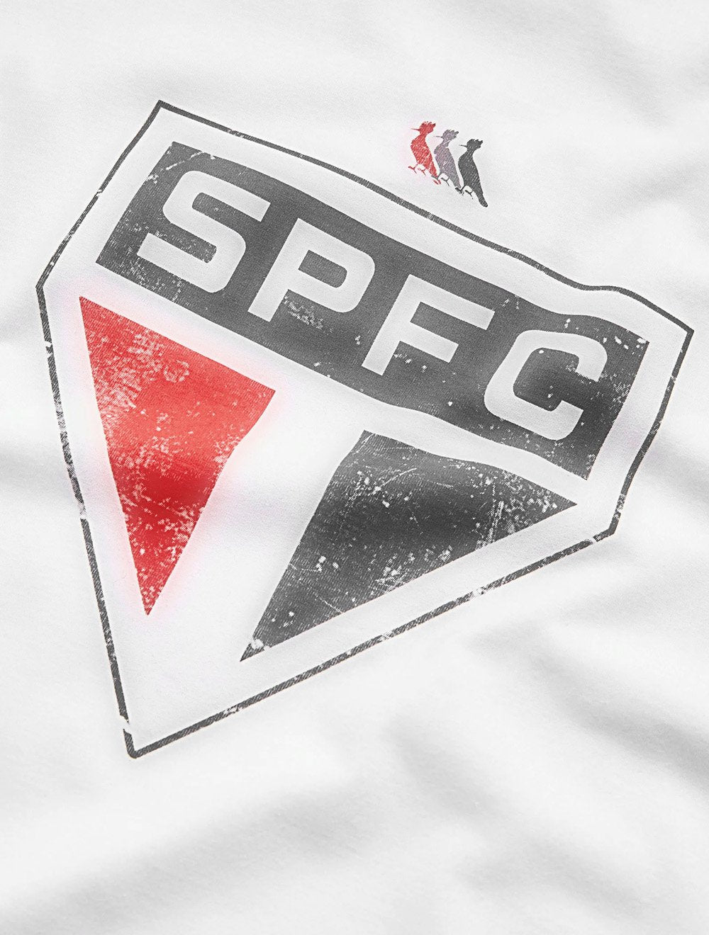 Camiseta Reserva Masculina SPFC Big Shield Branca