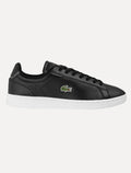 Tênis Lacoste Masculino Couro Carnaby Pro Leather Blk/Wht Preto