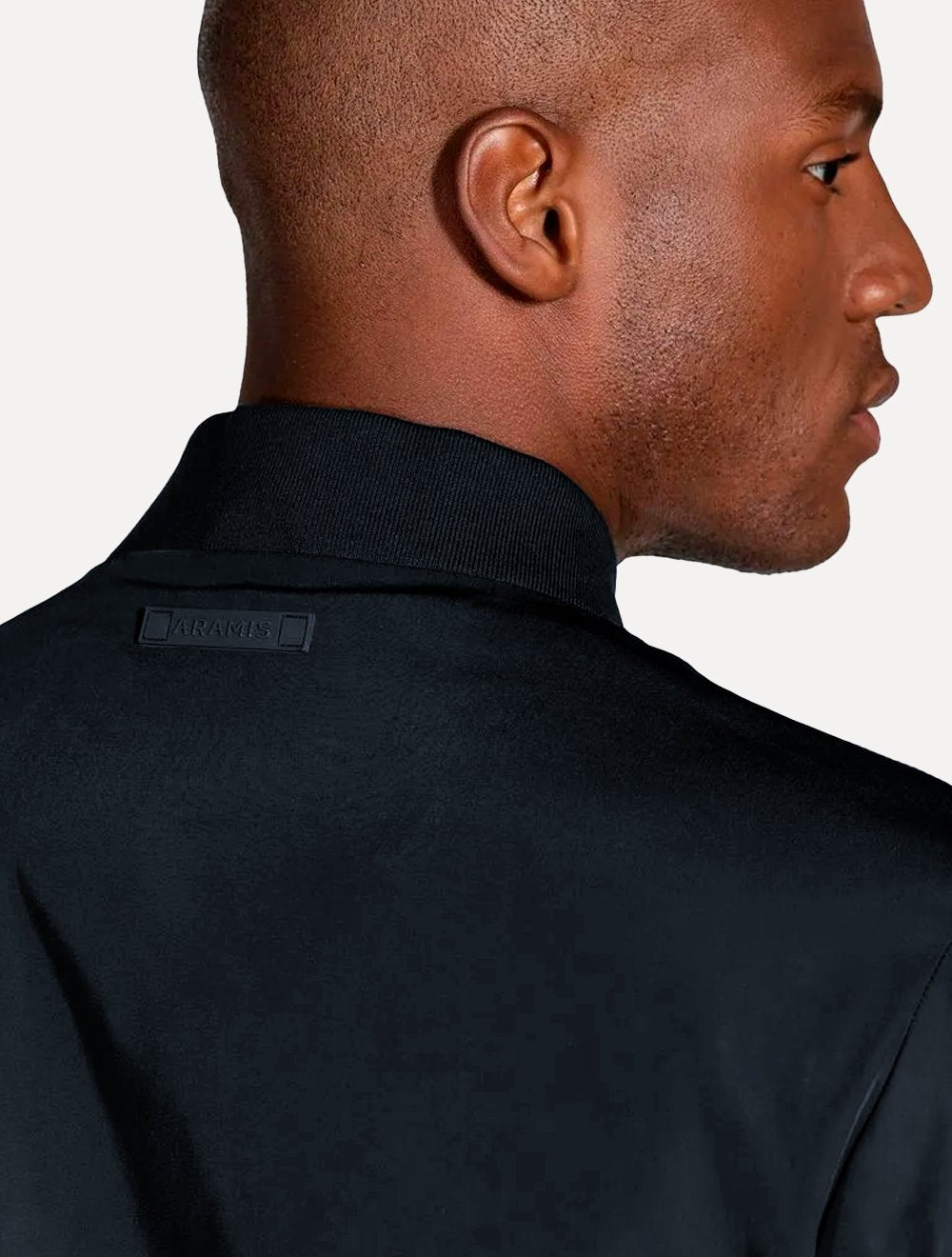 Jaqueta Aramis Masculina Nylon Bomber Liquid Repeller Azul Marinho