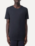 Camiseta Armani Exchange Masculina Slim Fit em Cotton Pima Azul Marinho