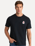Camiseta Tommy Hilfiger Masculina Regular Crest Azul Marinho