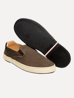 Tênis Osklen Masculino Slip On Bossanova Texture Marrom