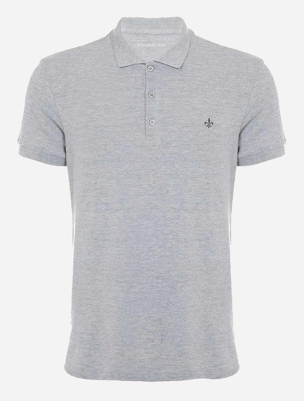 Polo Dudalina Essentials Extra Cotton Gray Icon Cinza Mescla