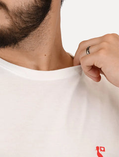 Camiseta Reserva Masculina Regular Notificação Branca