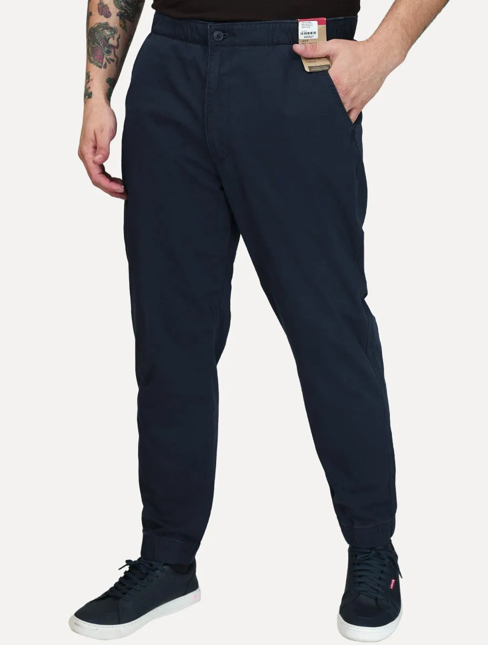 Calça Levis Jeans Masculina XX Chino Jogger Azul Marinho
