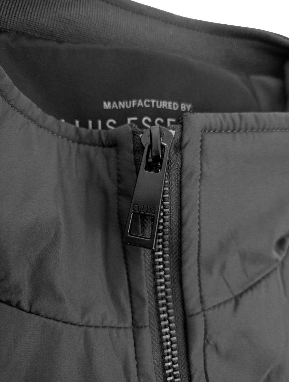 Jaqueta Ellus Masculina Nylon Padding Bomber Chumbo