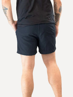 Short Calvin Klein Masculino Jeans Color Cós Elástico Azul Marinho
