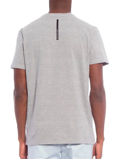 Camiseta Calvin Klein Jeans Masculina Black New Logo Cinza Mescla