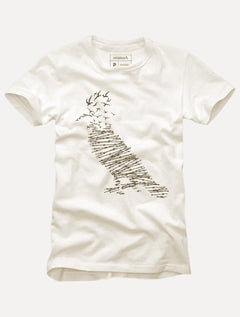 Camiseta Reserva Masculina Pica-Pau Livre Pra Ser Off White