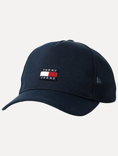 Boné Tommy Jeans Masculino Heritage Trucker Azul Marinho