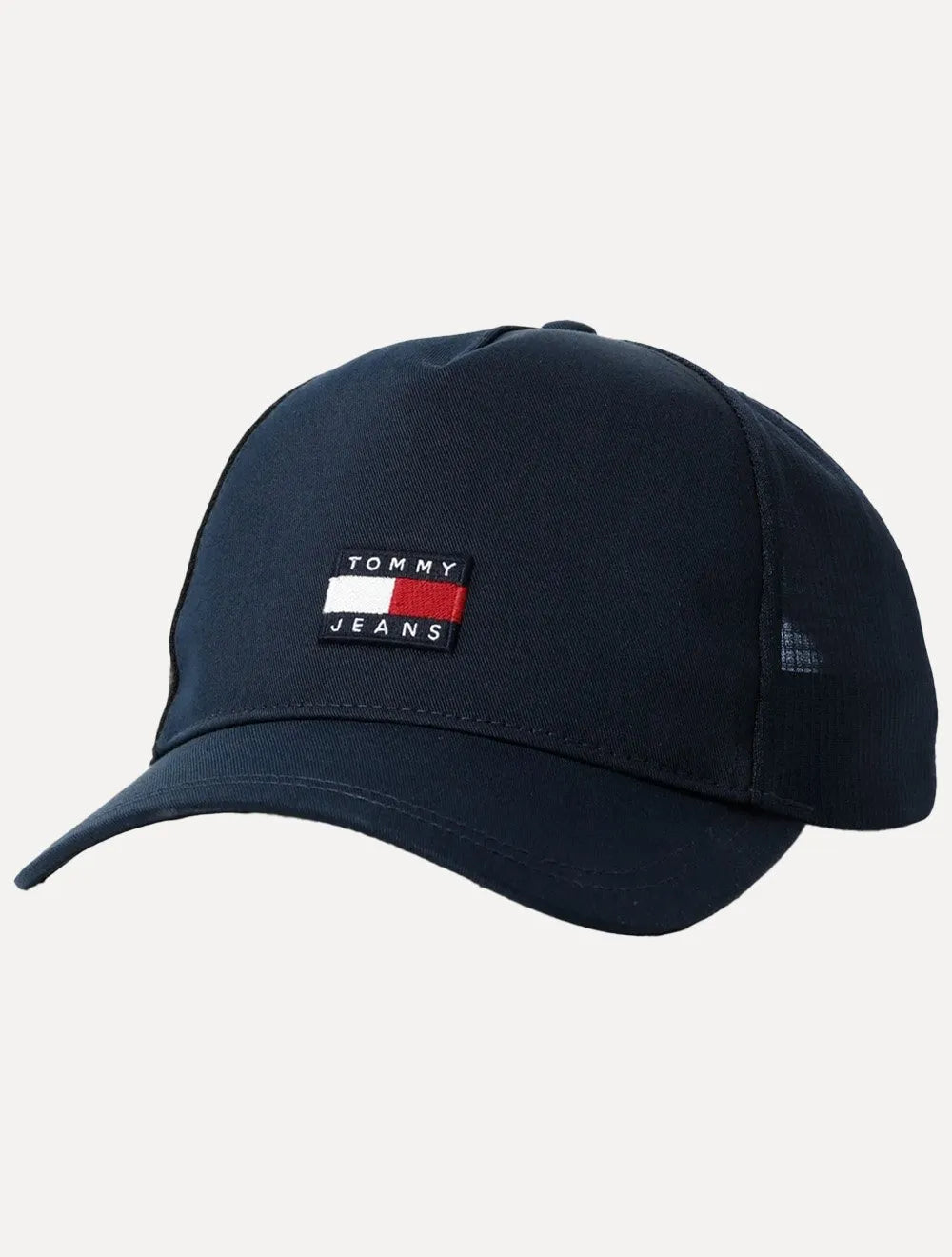Boné Tommy Jeans Masculino Heritage Trucker Azul Marinho