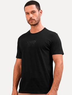 Camiseta Calvin Klein Masculina Big Logo Preta