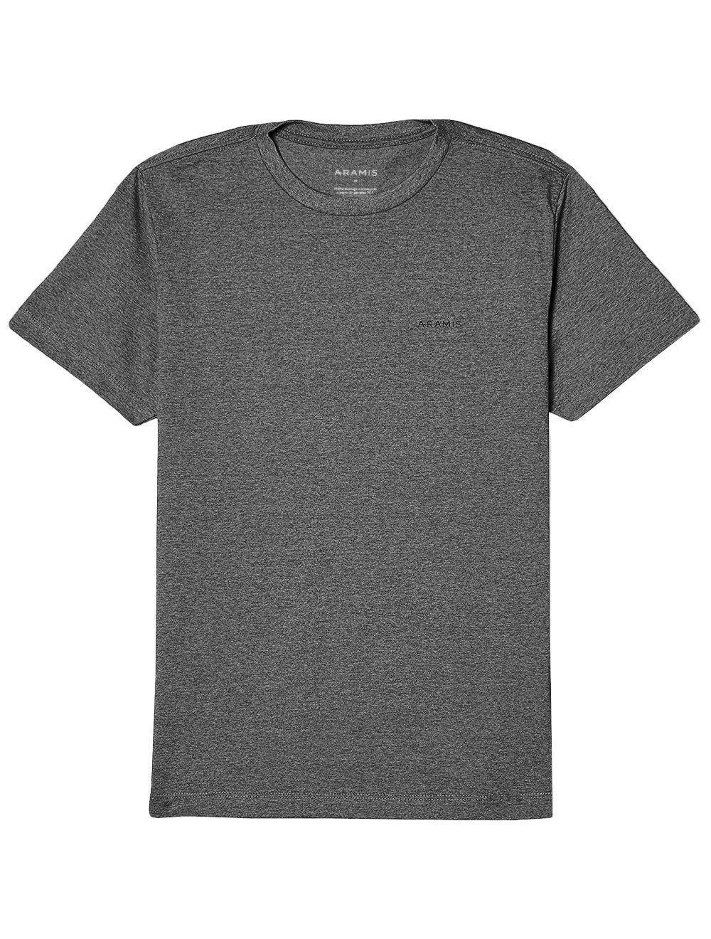 Camiseta Aramis Masculina Eco Lisa Chumbo Mescla