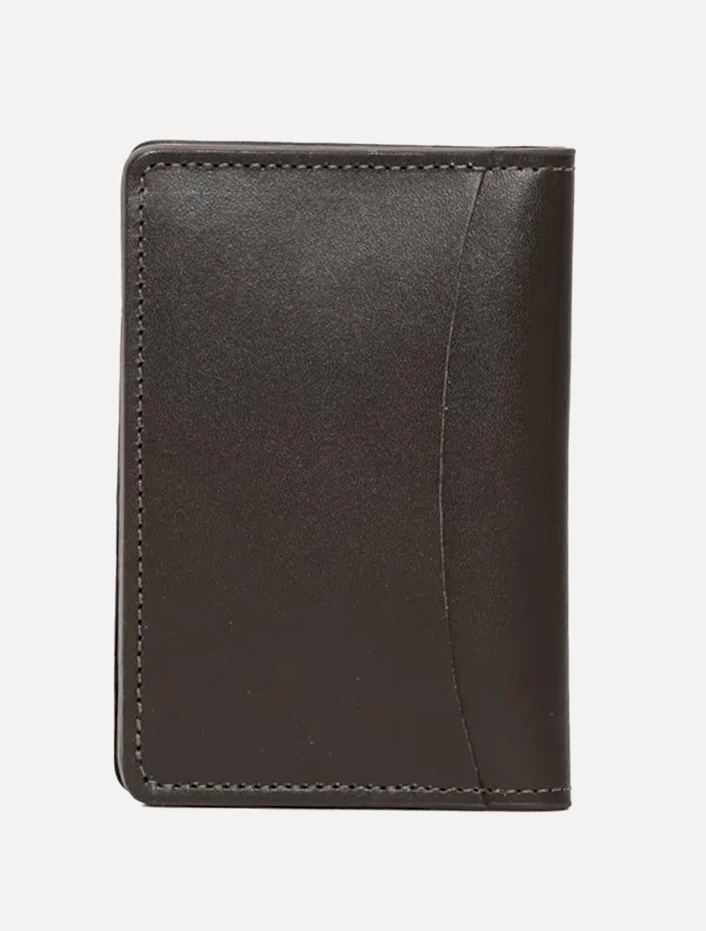 Carteira Aramis Masculina Couro Slim Basic Vertical Marrom Café