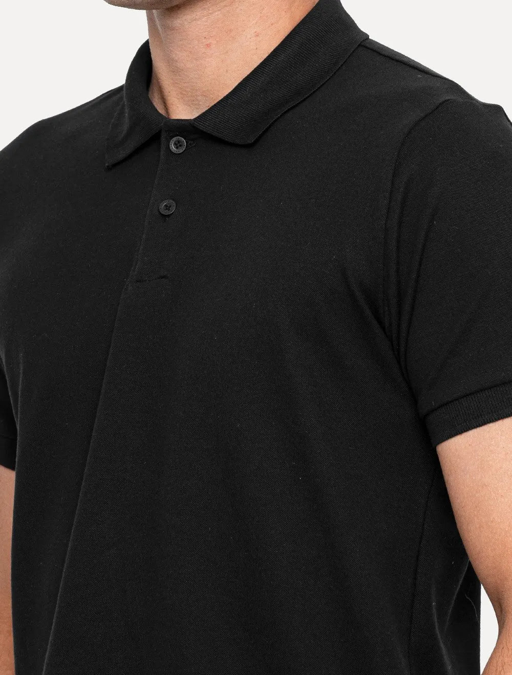 Polo King & Joe Masculina Travel Pack Tech Viscose Premium Preta 